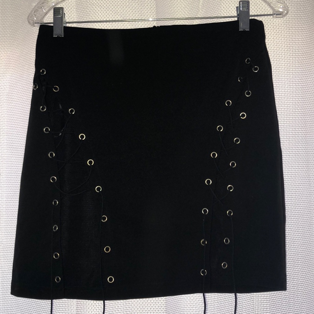 Lace up Pretty Little Thing skirt! NEVER WORN